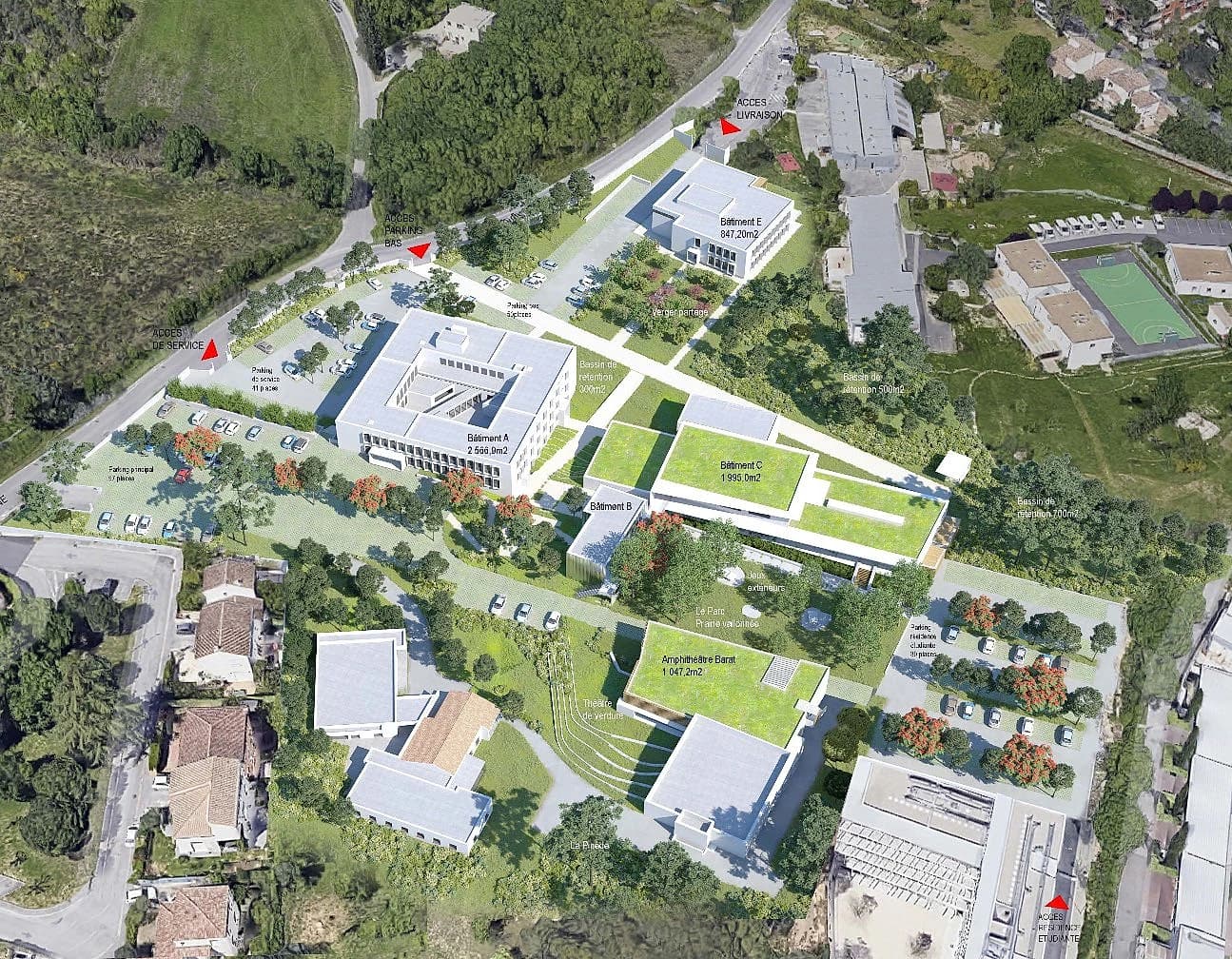 Campus des formations sociales : restructuration et extension