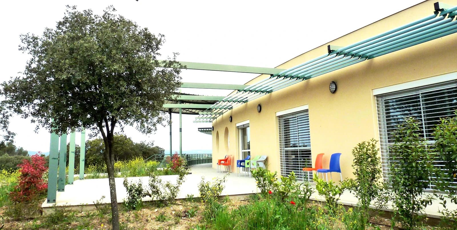 FAM Les Massagues : extension en site occupé